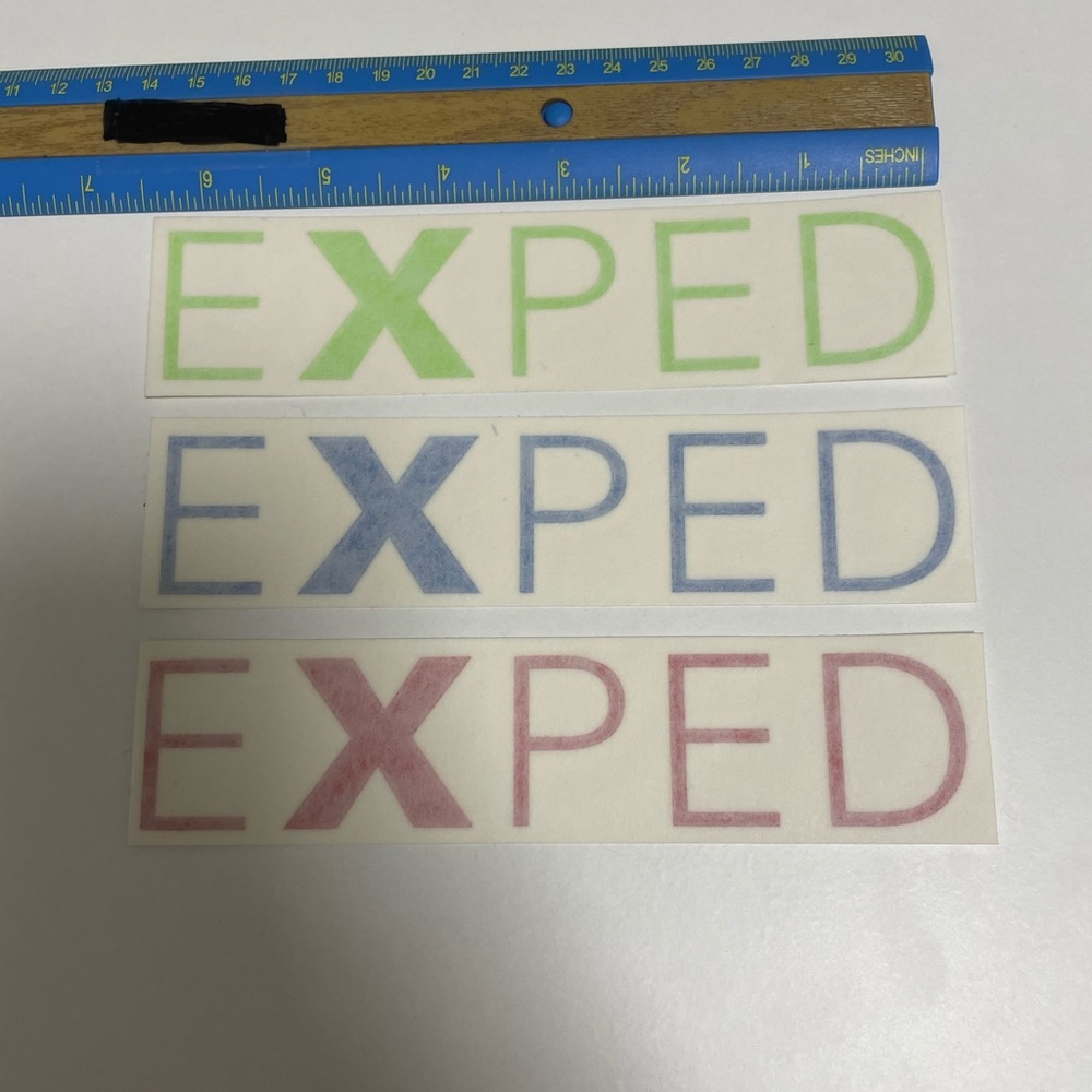Exped USA Expedition Equipment Stickers Decal